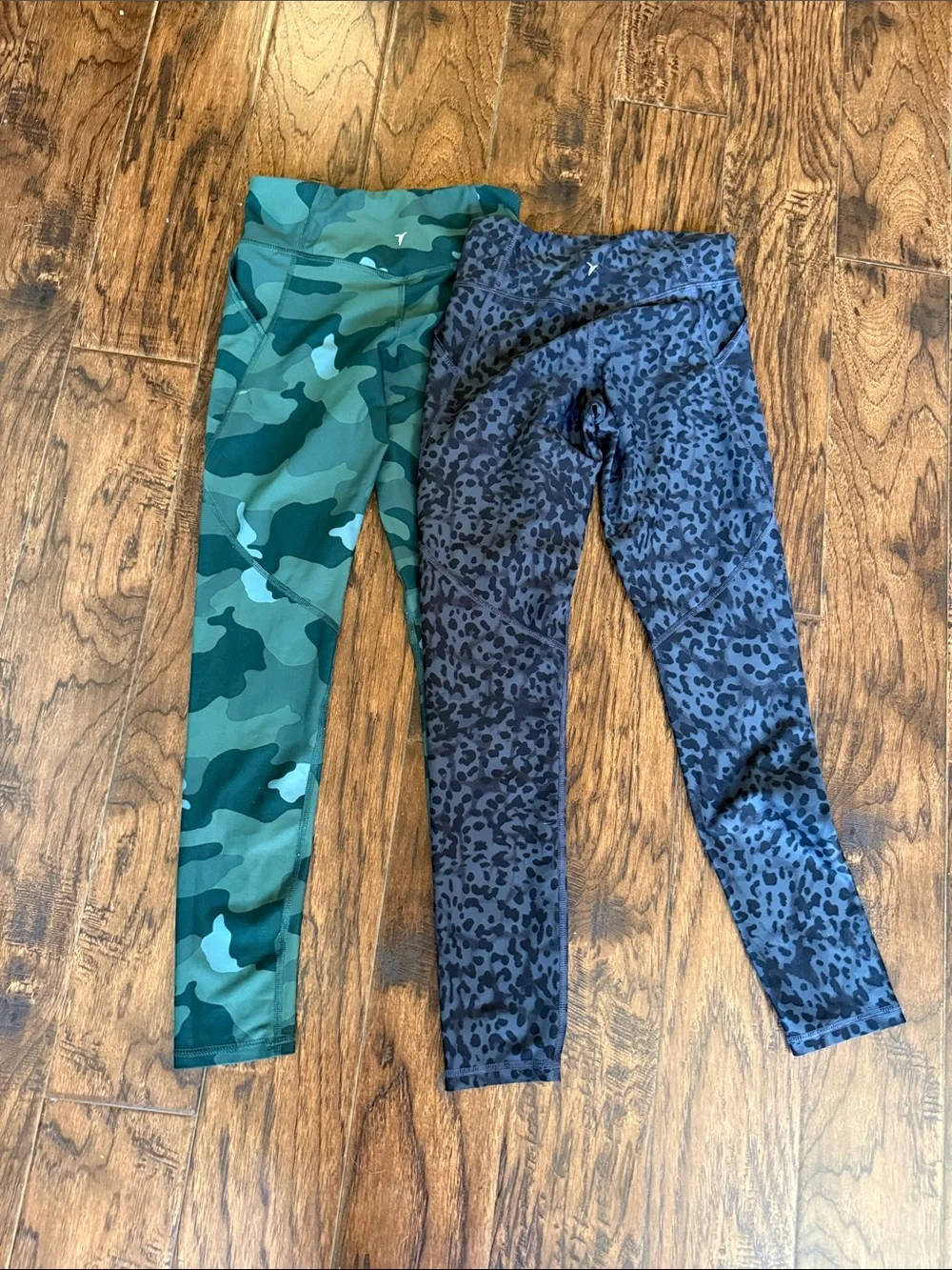 Two pair Old Navy Active Leggings, size large (10/12)